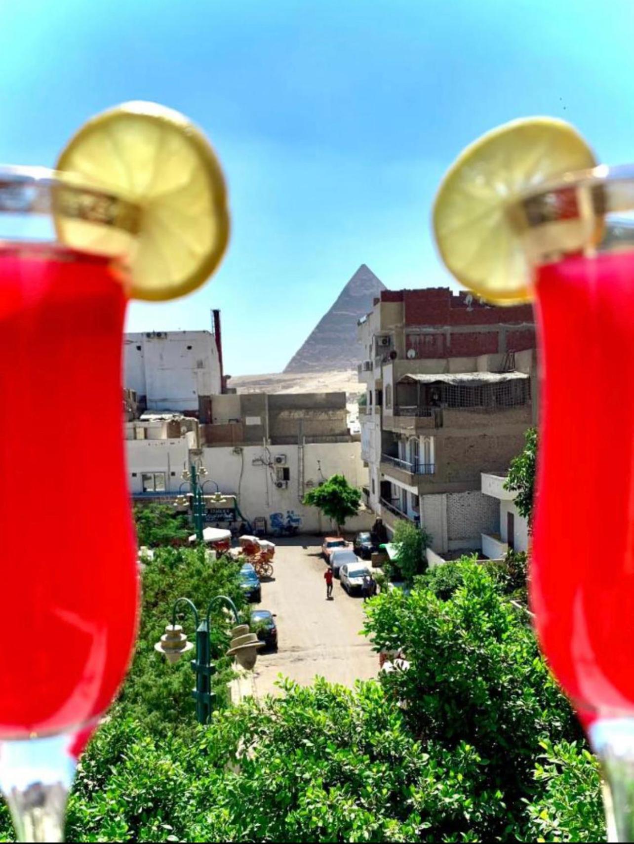 Giza Pyramids View Homestay Kafret el-Gabal Eksteriør bilde